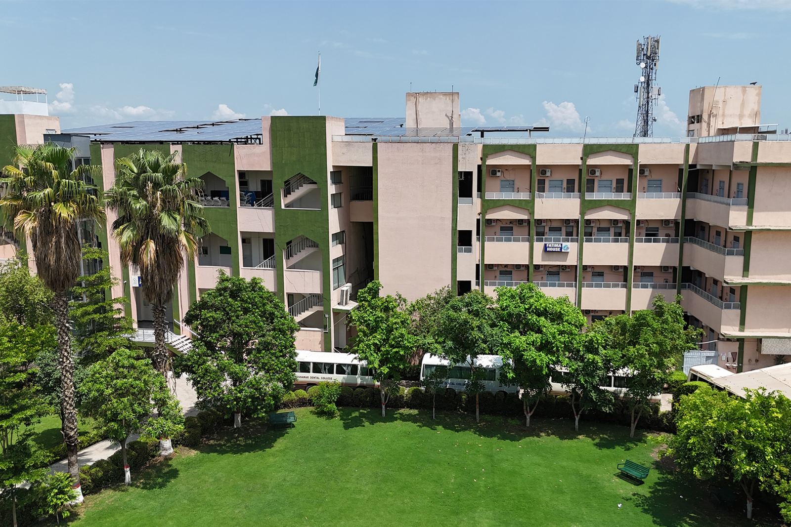 PMC campus grounds